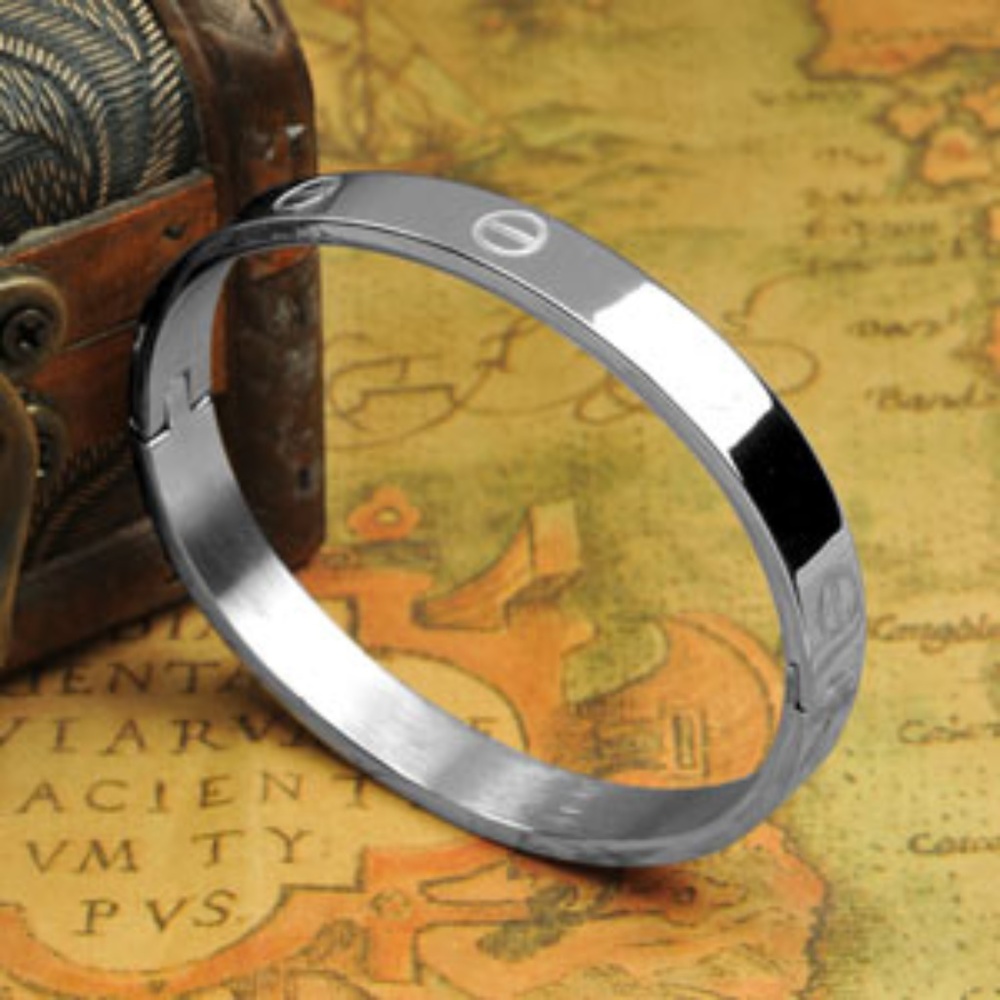 Stainless Steel hinge bracelet